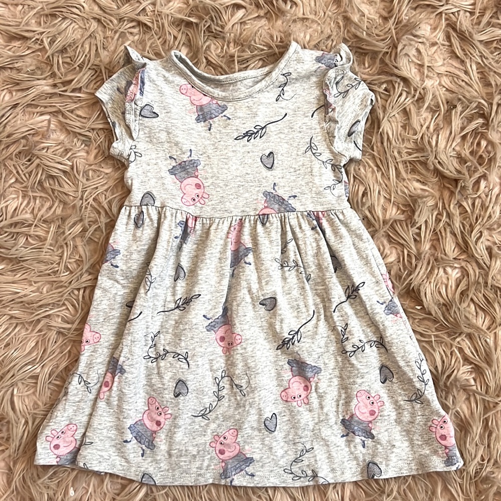 4t peppa pig toddler dress